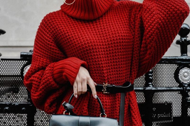 Pull rouge