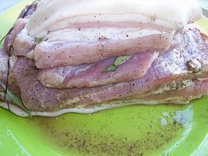 Carne de porc la cuptor (Brisket)
