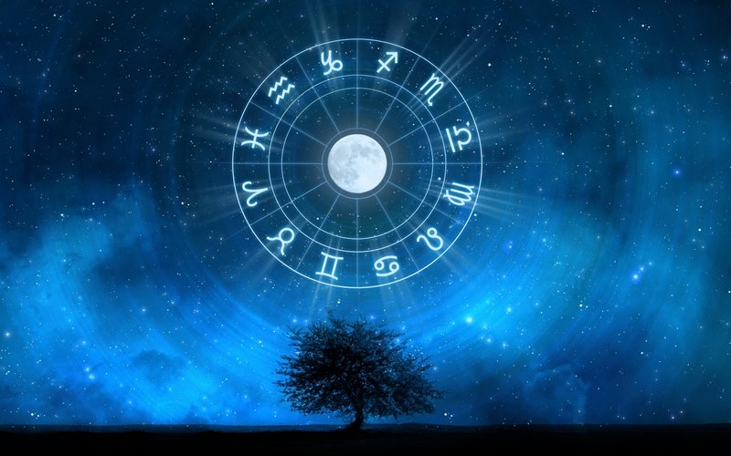 Les signes du zodiaque dans le ciel