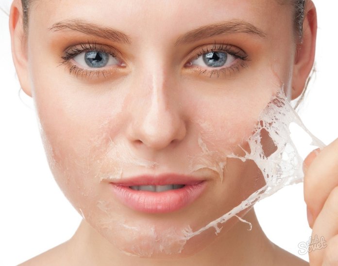 Hoe kies je een crème voor het pellen van de huid op het gezicht?