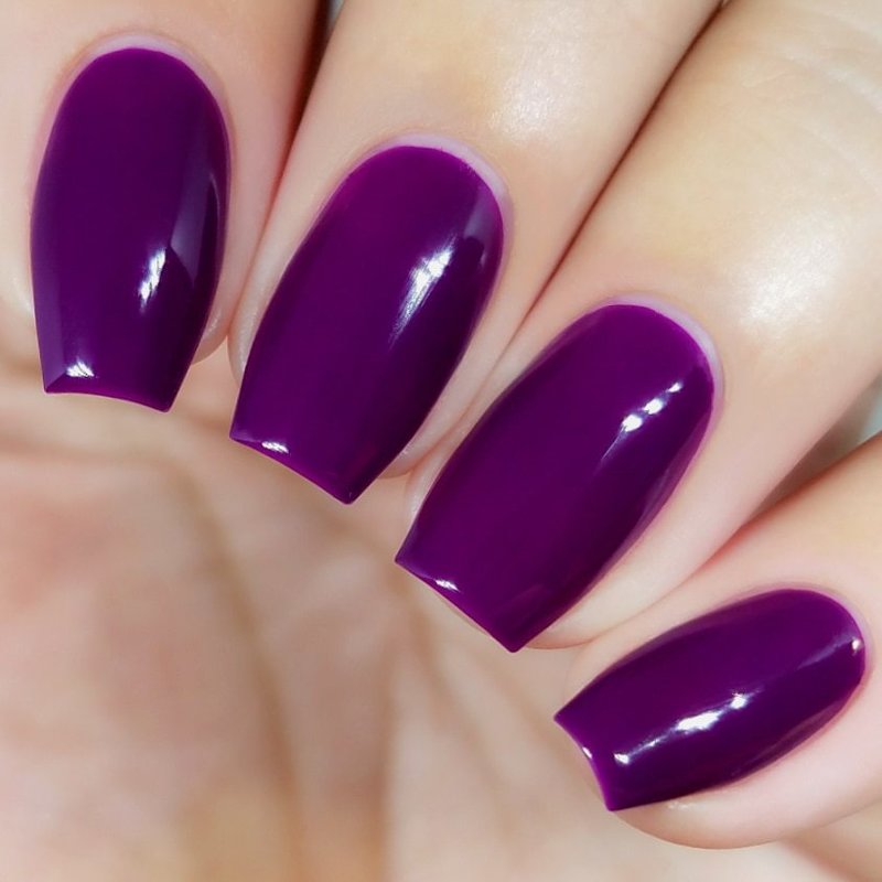 Purple Nail Gel Polish