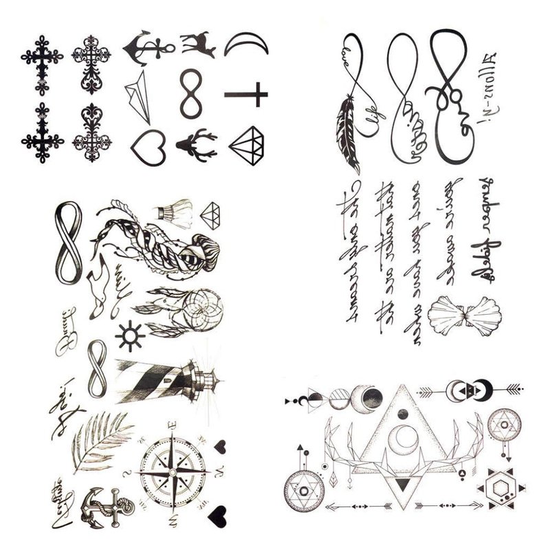Symbolskisser for tatoveringer