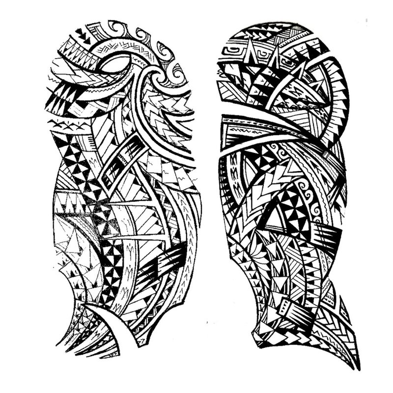 Esquisse pour le tatouage maori