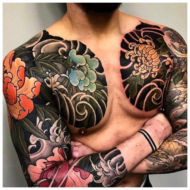 Ryški tatuiruotė ant rankų