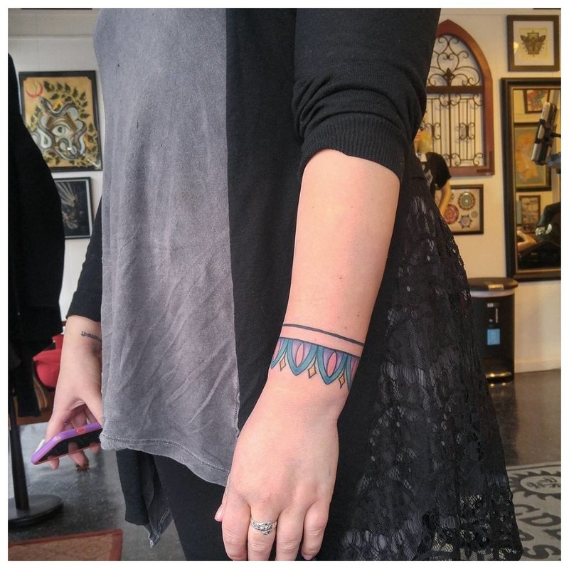 Armbånd armbånd tatovering