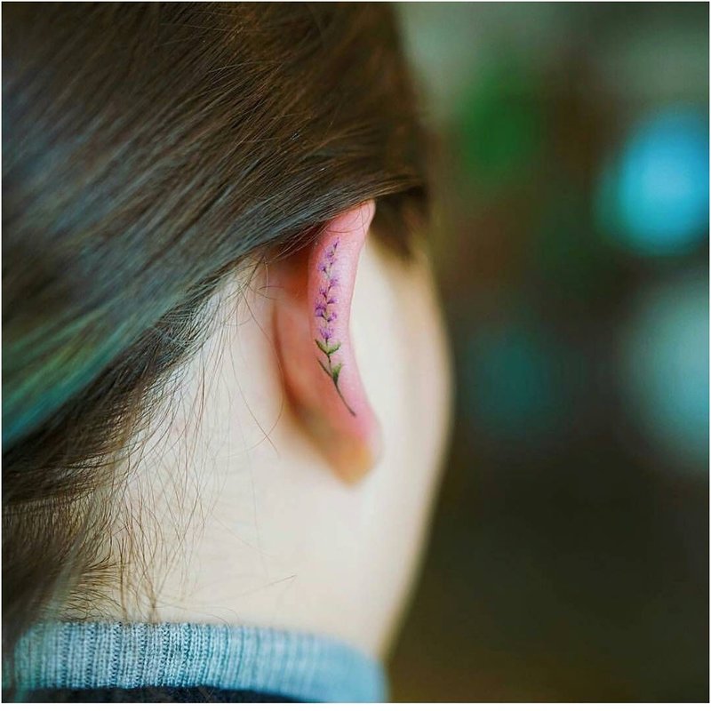 Tatouage d'oreille