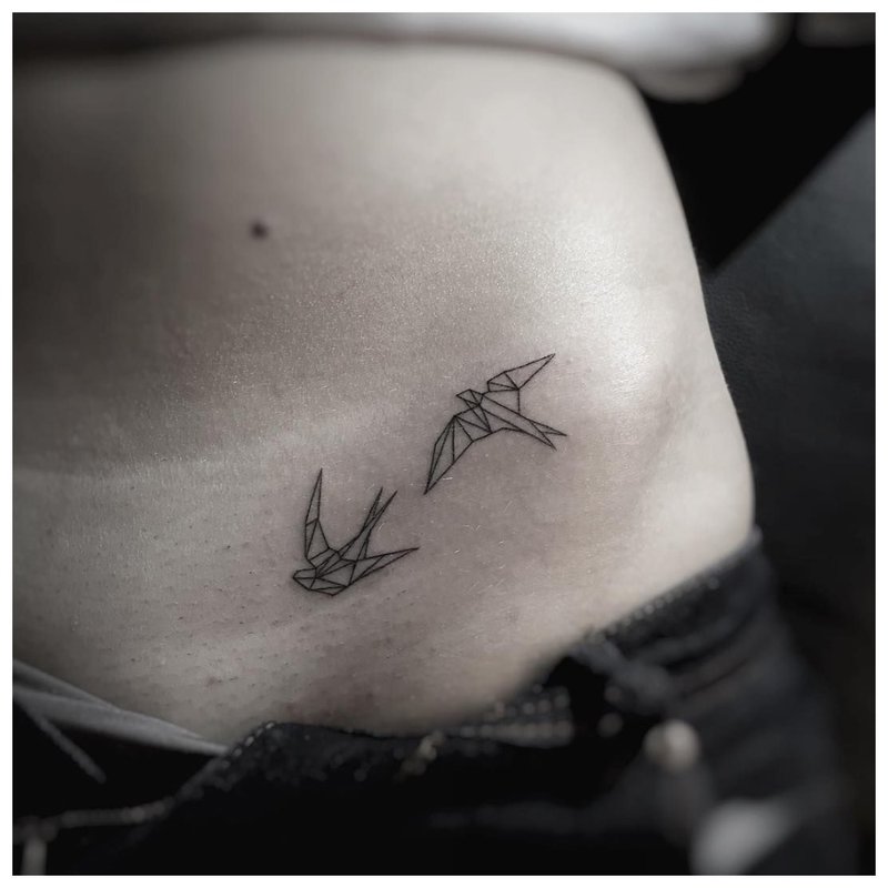 Mieli paukščiai - klubo tatuiruotė