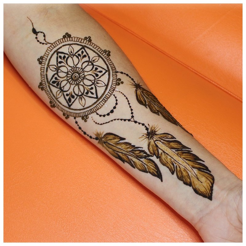 „Mehendi Tattoo Dreamcatcher“