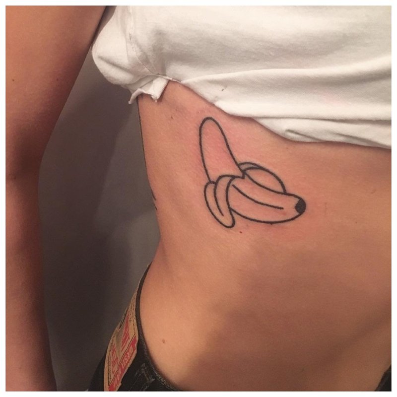 Bananų tatuiruotė